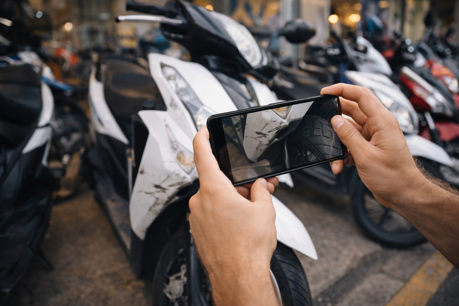 Scooter rental inspection to avoid disputes